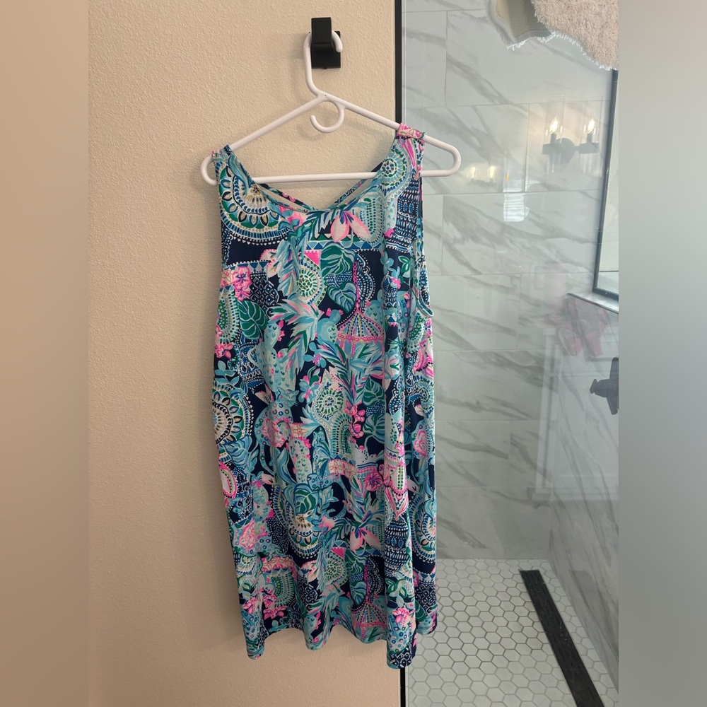 Lilly Pulitzer Catitude Kristen Swing Dress